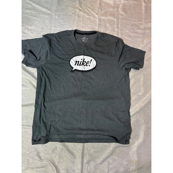 Nike Airmoji T-Shirt 2XL Grey - Picture 1 of 6